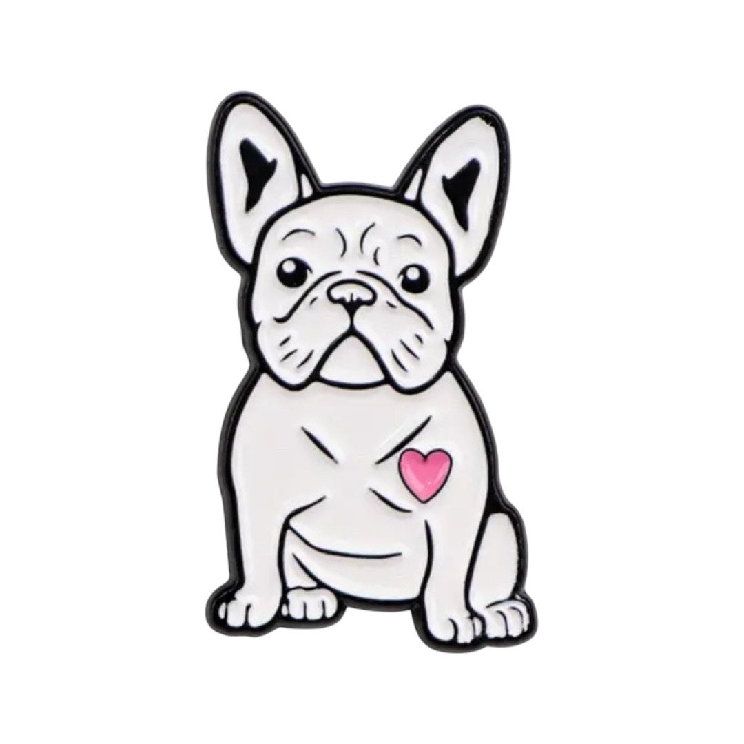 Frenchie Love Pin