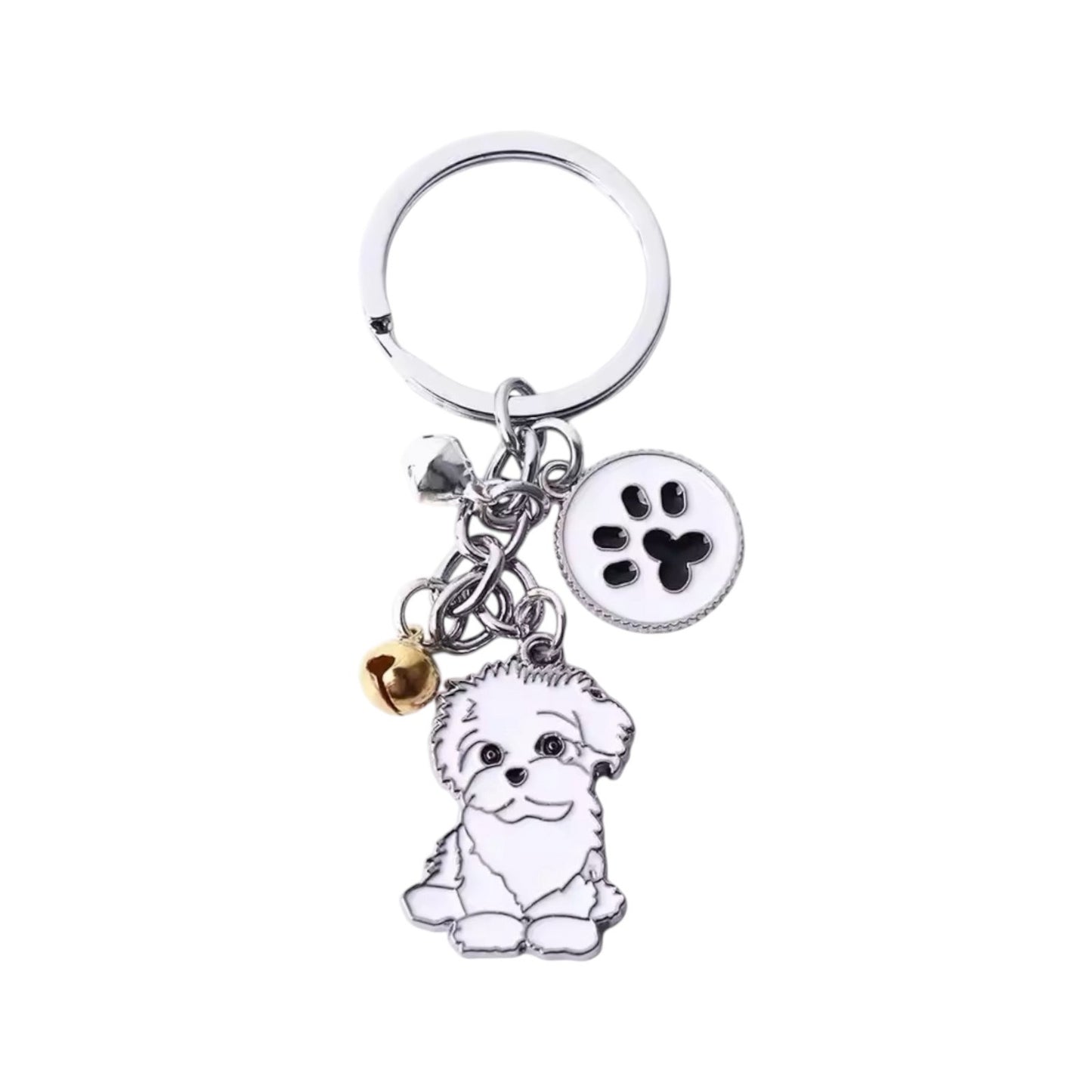 The Bichon Frise Keyring