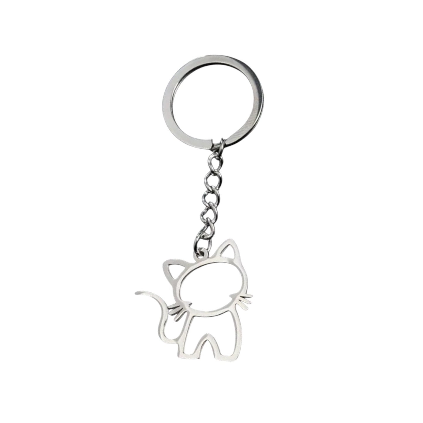 The Cat Keyring