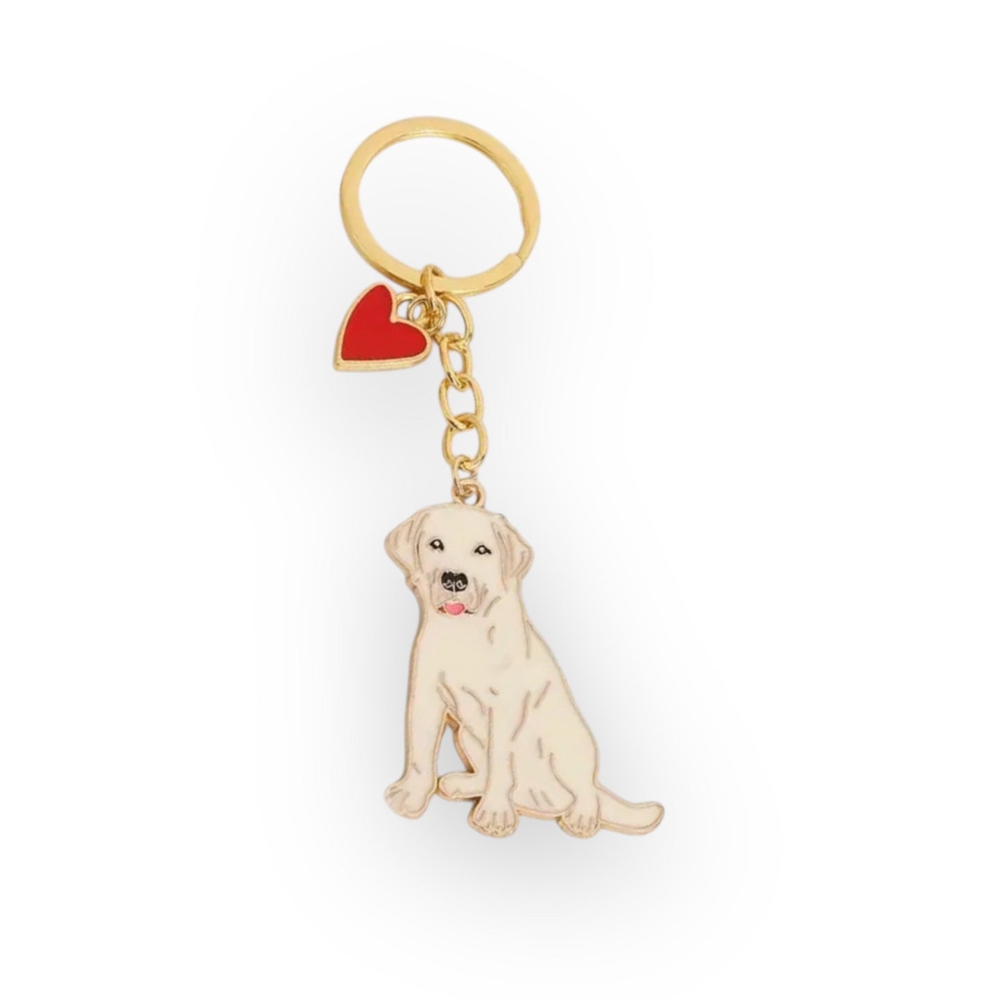 The Labrador Keyring (Yellow)