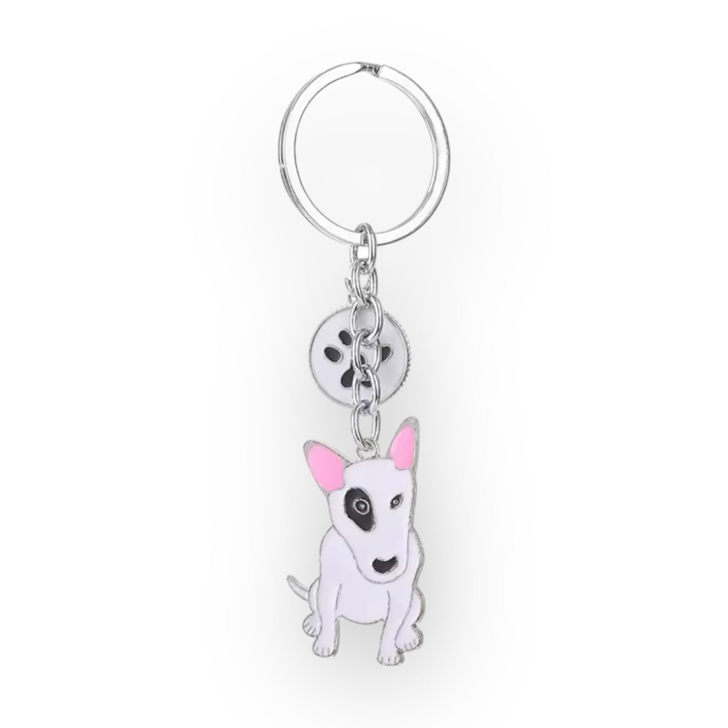 The Bull Terrier Keyring