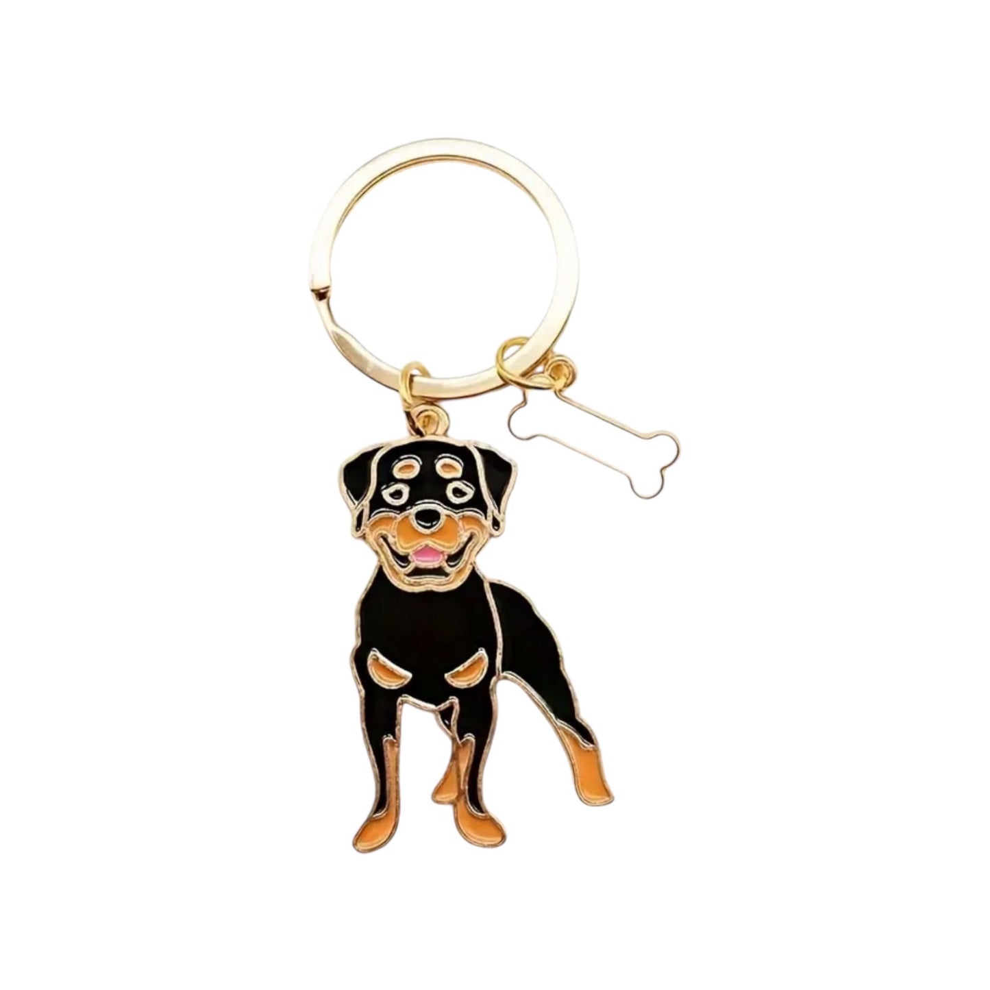The Rottie Keyring