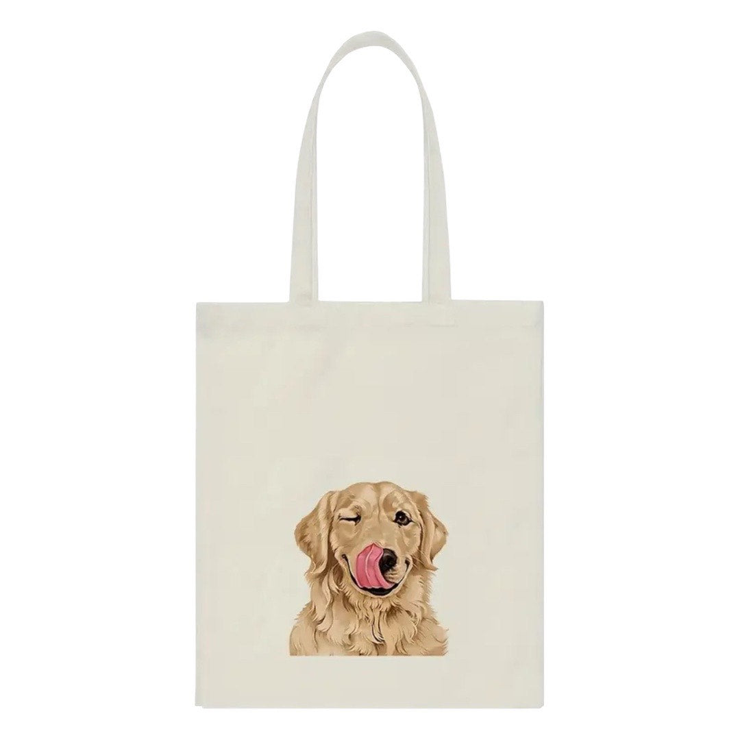 Cheeky Golden Tote Bag