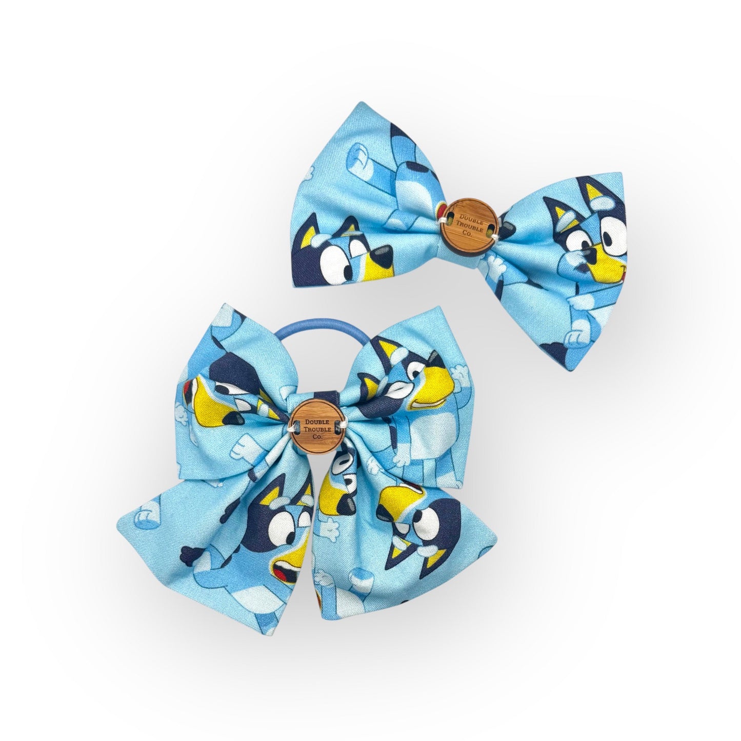 Here Bluey Sailor Hair Bow