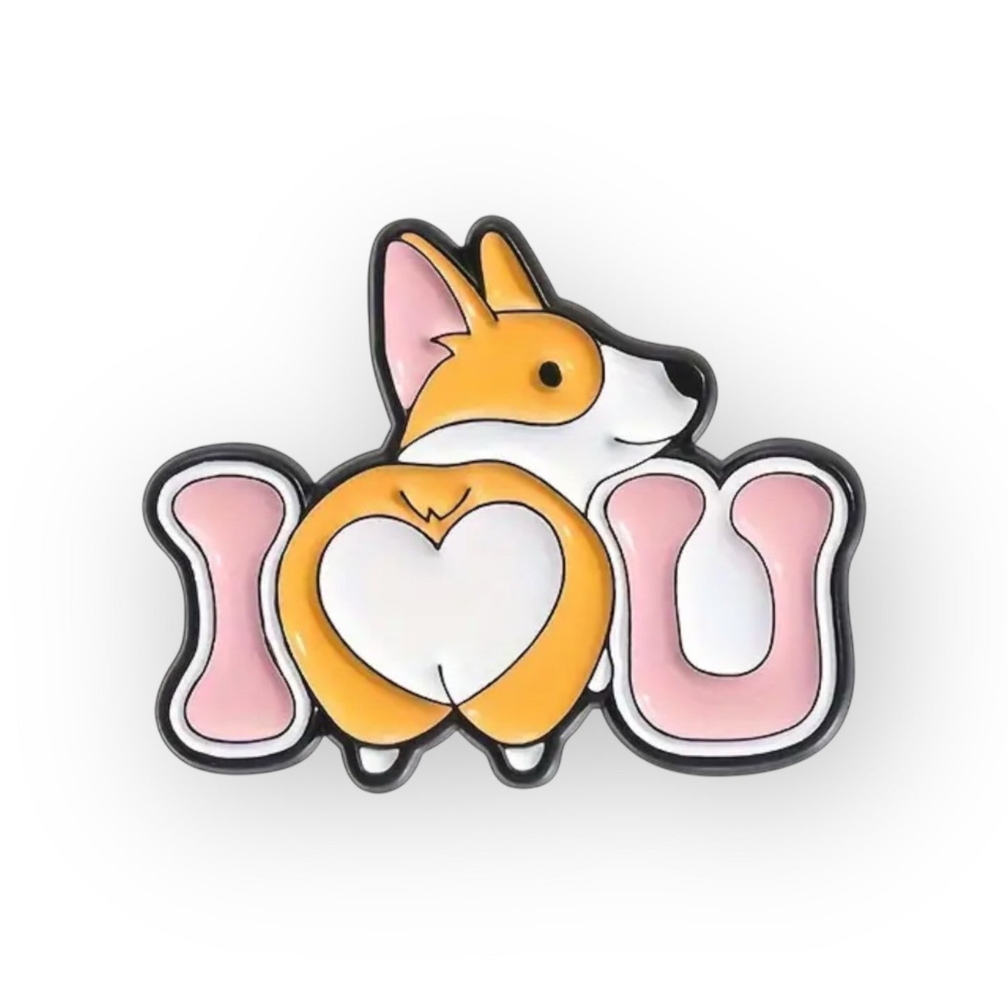 Love Corgis Pin