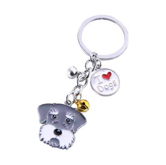 The Schnauzer Keyring