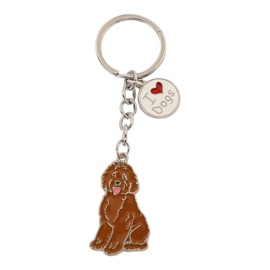 The Groodle (Teddy) Keyring
