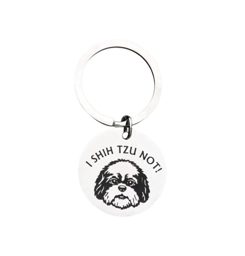 I Shih Tzu Not Keyring