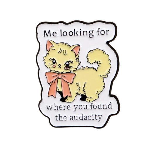 The Audacity Pin
