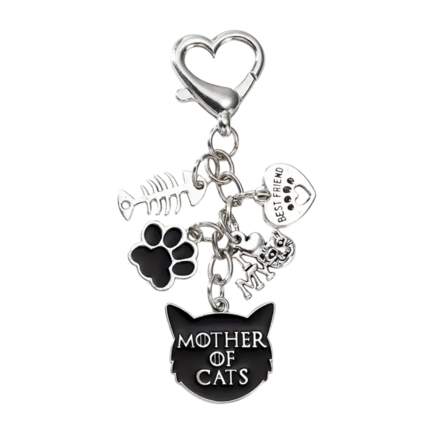 The Mother of Cats Keyring