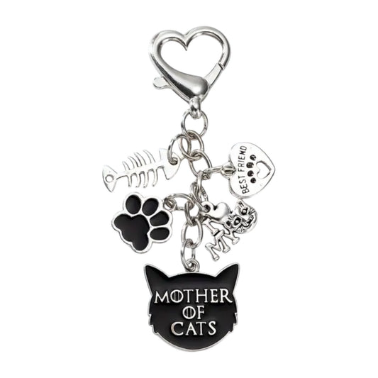 The Mother of Cats Keyring
