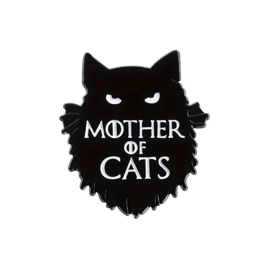 Mother of Cats Pin