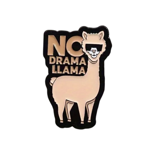 No Drama Llama Pin