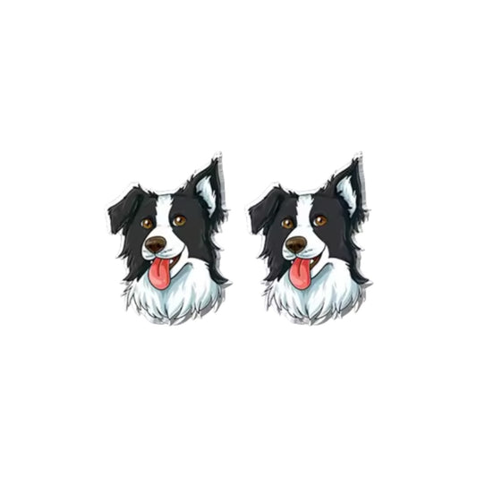 Border Collie Tongue Studs