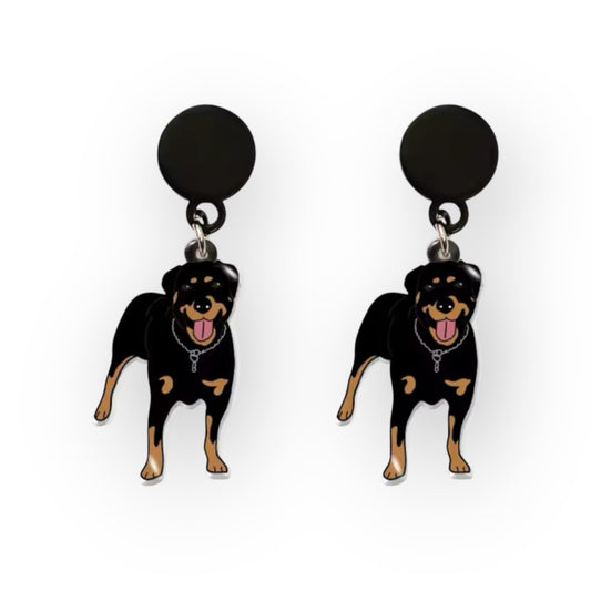Rottie Earrings