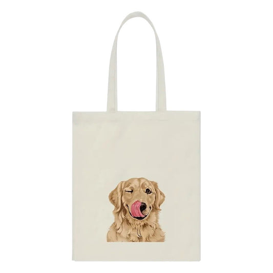 Cheeky Golden Tote Bag